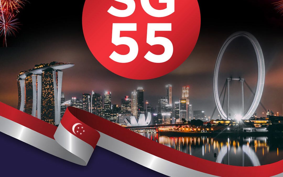 ENCE Celebrates Singapore 55th National Day
